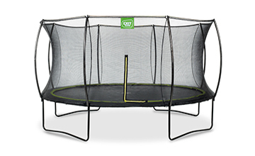 kalkoen Afleiding nicht EXIT beschermrand Silhouette trampoline ø427cm - zwart | EXIT Toys