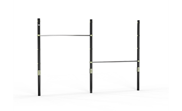 Dubbele Tuimelrek kopen? | Houten en stalen rekstokken