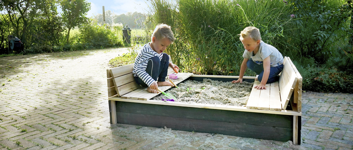 Zes speelideeën voor in de zandbak