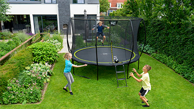 Leuke spellen voor op de trampoline