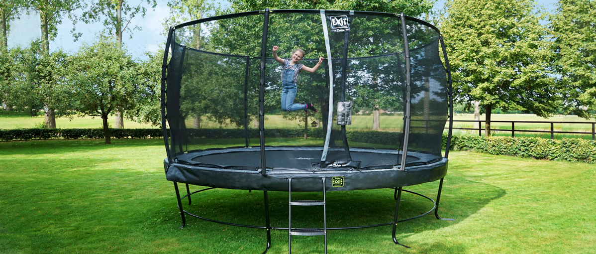 Wat zijn de verschillen tussen de Elegant trampolines van EXIT Toys?