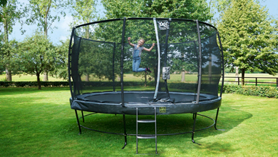 Wat zijn de verschillen tussen de Elegant trampolines van EXIT Toys?