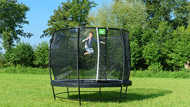 Wat zijn de verschillen tussen de EXIT Allure en Lotus trampolines?