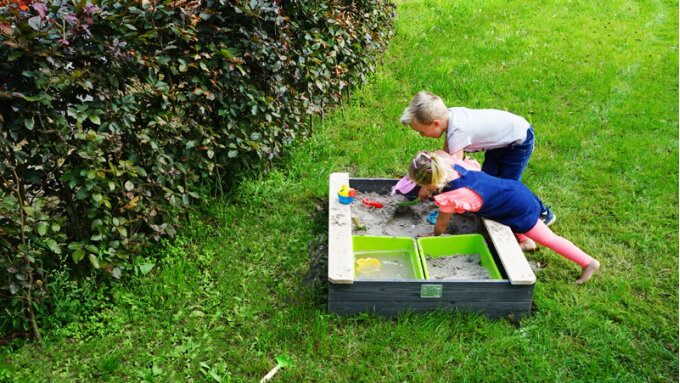 Zes speelideeën voor in de zandbak