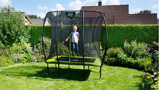 Een ronde of een rechthoekige trampoline?