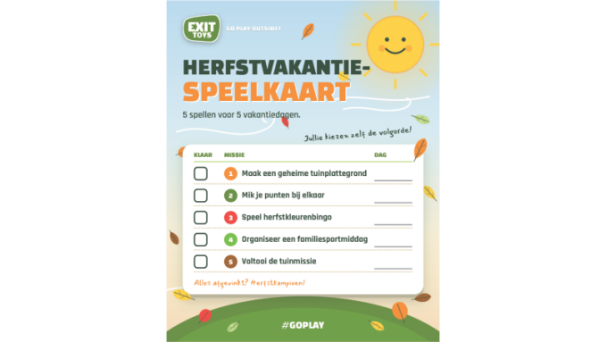 Herfstvakantie thuis: 5 buitenspellen voor in de tuin
