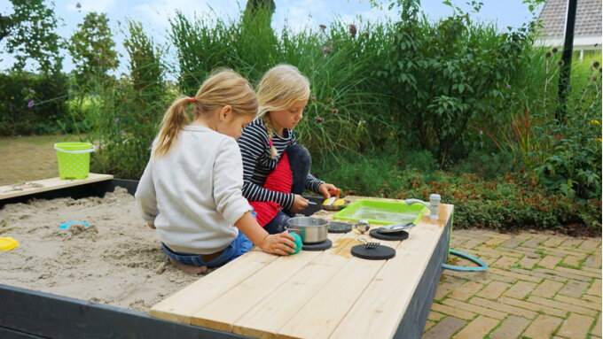 Zes speelideeën voor in de zandbak