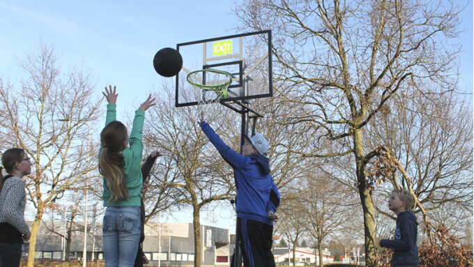 Wat zijn de verschillen tussen de basketbalsystemen van EXIT Toys?