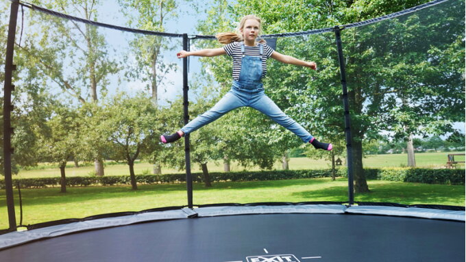 Wat bepaalt de kwaliteit van een EXIT trampoline?