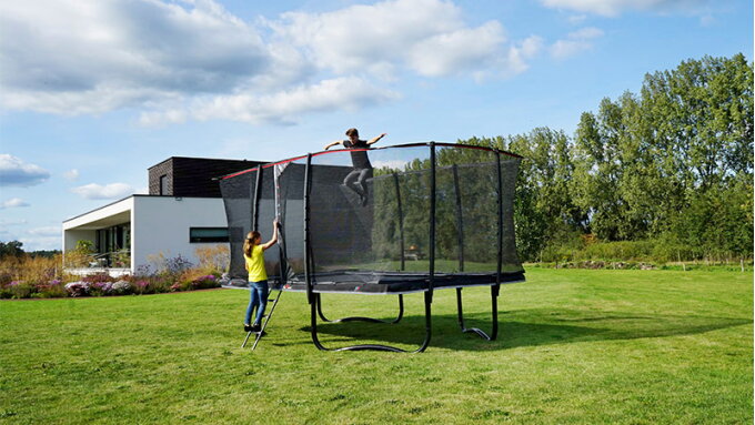 Leuke spellen voor op de trampoline