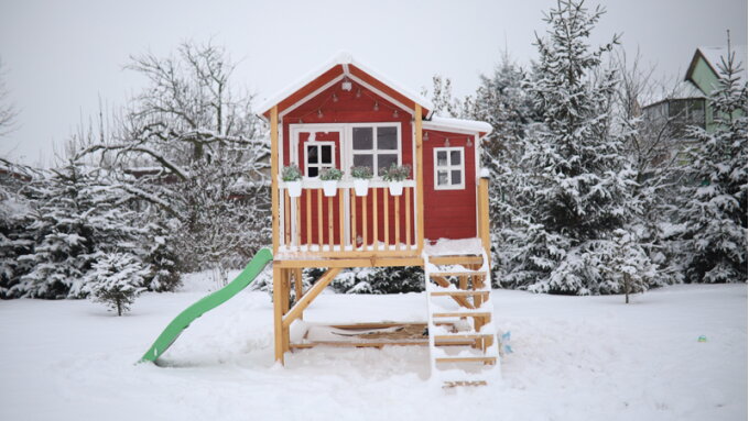 Buitenspelen in de winter met EXIT Toys