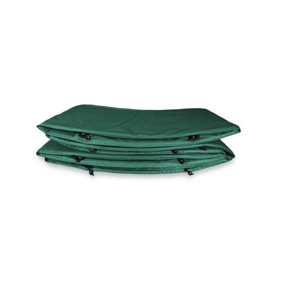 EXIT beschermrand InTerra groundlevel trampoline ø427cm - groen