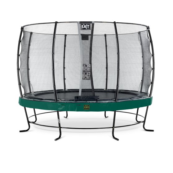 08.10.12.20-exit-elegant-premium-trampoline-o366cm-met-economy-veiligheidsnet-groen