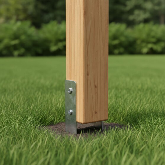 EXIT Linea Massiv 140 dubbele houten schommel