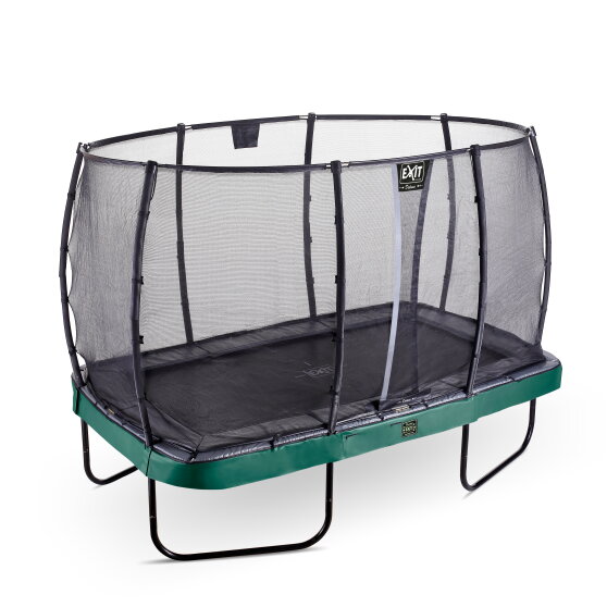 EXIT Elegant Premium trampoline complete set 214x366cm - groen
