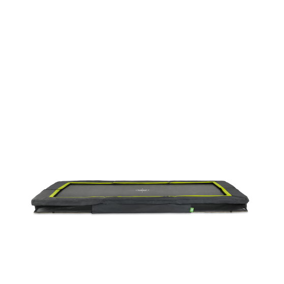 EXIT Silhouette inground sports trampoline 214x305cm - zwart