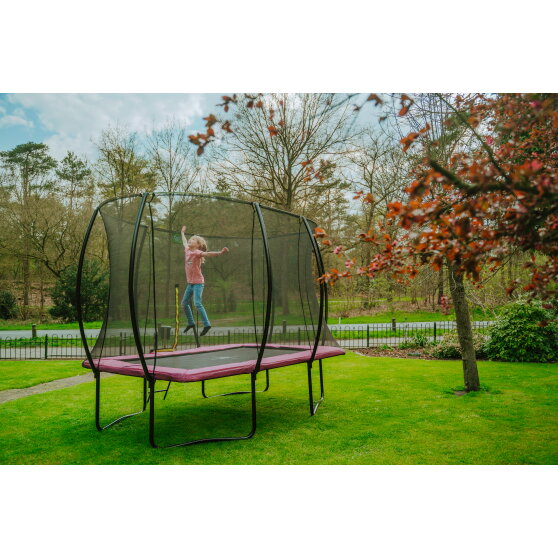 EXIT Silhouette trampoline 244x366cm - roze