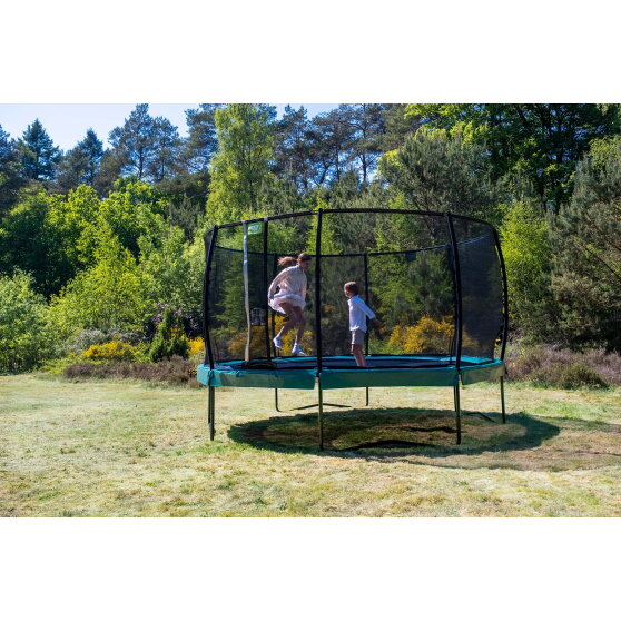 EXIT Allure Classic trampoline &oslash;427cm - groen