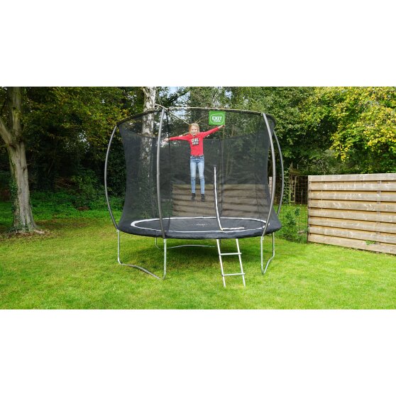 EXIT Black Edition trampoline ø305cm - zwart