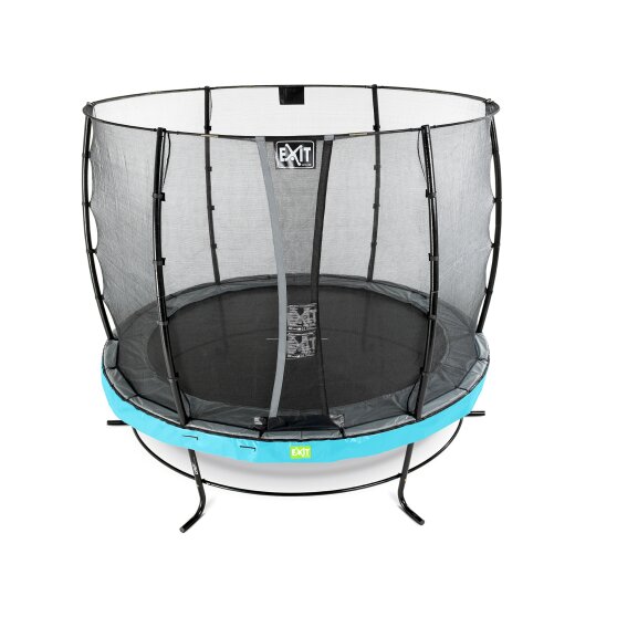 EXIT Elegant trampoline ø253cm met Economy veiligheidsnet - blauw
