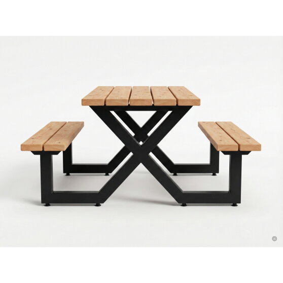 EXIT 6-persoons douglashouten picknicktafel X-200
