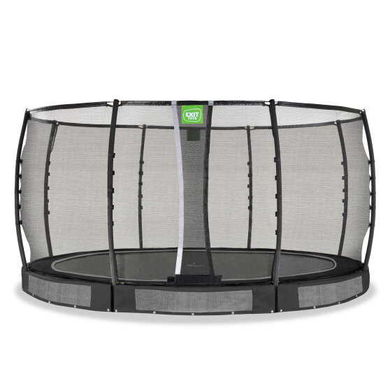 EXIT Allure Premium inground trampoline &oslash;427cm - zwart