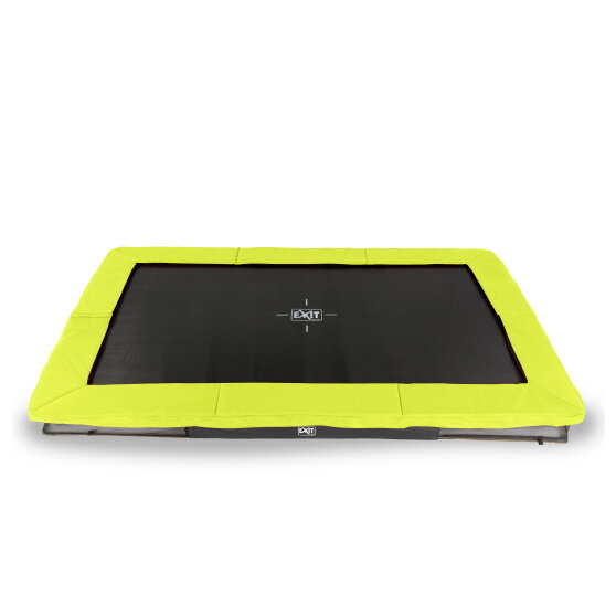 EXIT Silhouette inground sports trampoline 214x305cm - groen