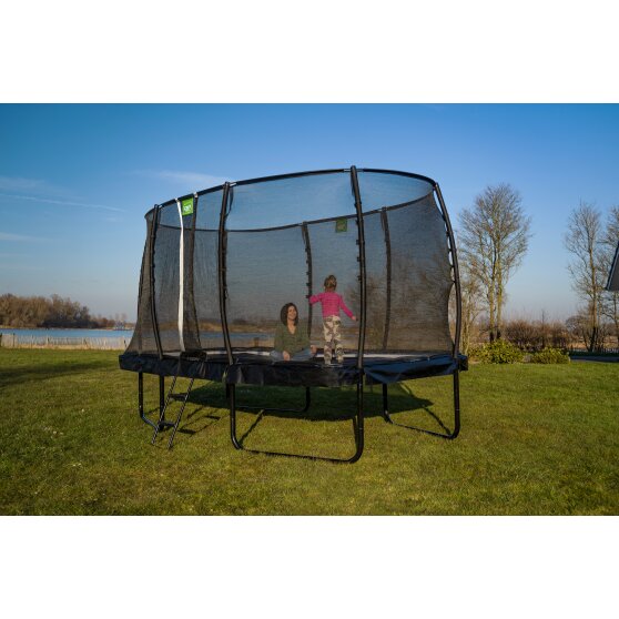 EXIT Allure Classic trampoline 244x427cm - groen