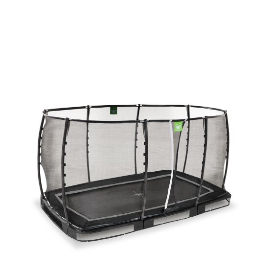EXIT Allure Premium inground trampoline 214x366cm - zwart
