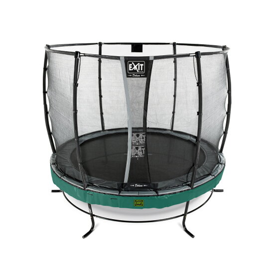 EXIT Elegant Premium trampoline complete set ø253cm - groen