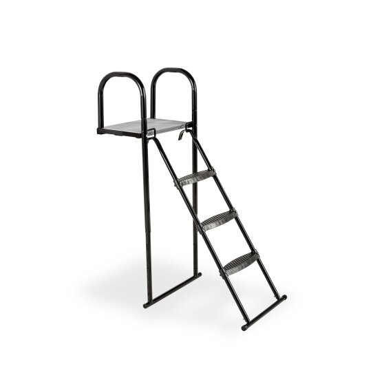 EXIT trampoline platform met ladder voor framehoogte van 95-110cm