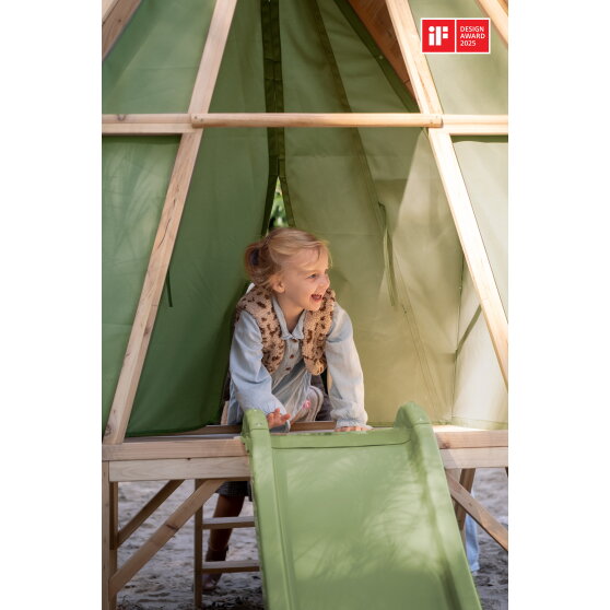 Yuki 300 speelhuis met glijbaan EXIT Toys