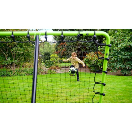 EXIT Tempo multisport rebounder 100x100cm - groen/zwart