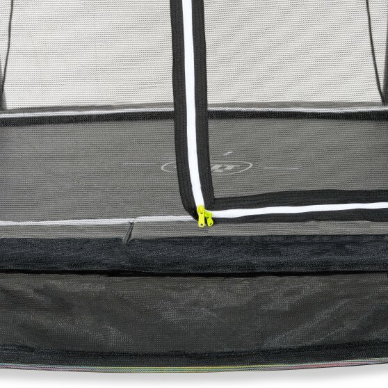 EXIT Black Edition inground trampoline ø427cm - zwart