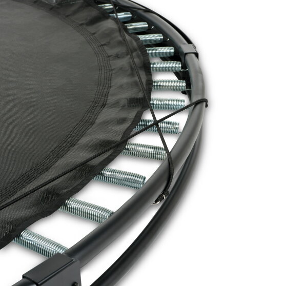 EXIT InTerra groundlevel sports trampoline &oslash;244cm - zwart