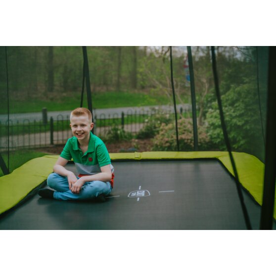 EXIT Silhouette trampoline 214x305cm - groen