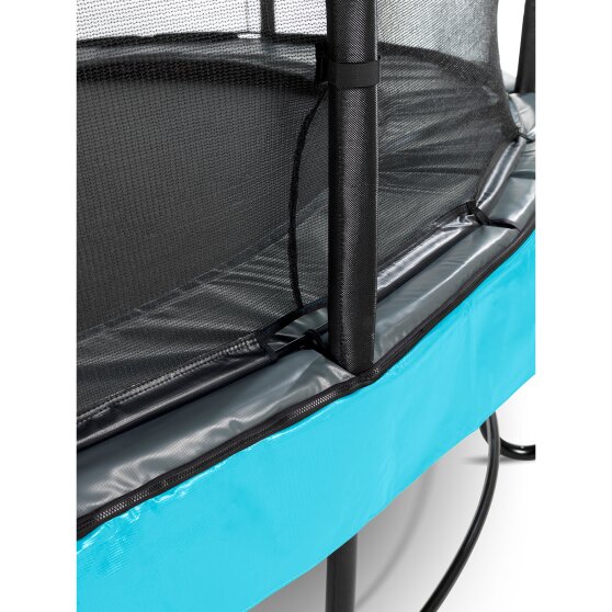 EXIT Elegant Premium trampoline ø427cm met Deluxe veiligheidsnet - blauw