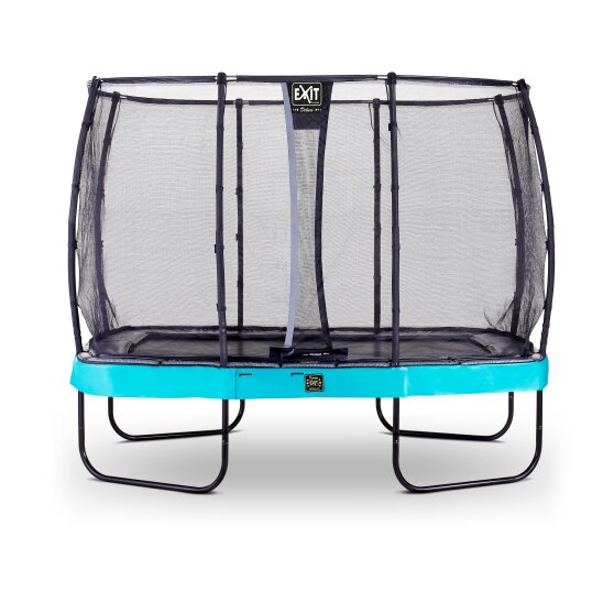 EXIT Elegant Premium trampoline 214x366cm met Deluxe veiligheidsnet - blauw