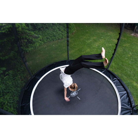 EXIT Lotus Classic trampoline ø427cm - zwart