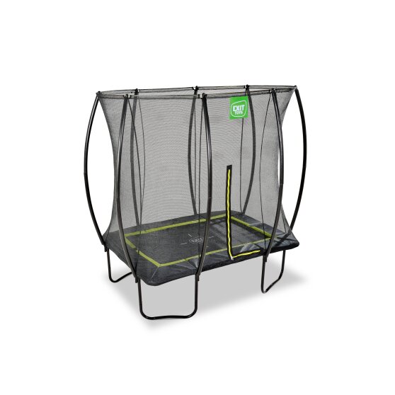 EXIT Silhouette trampoline 153x214cm met ladder - zwart