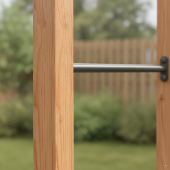 EXIT Linea 85 dubbel houten duikelrek | Douglashout
