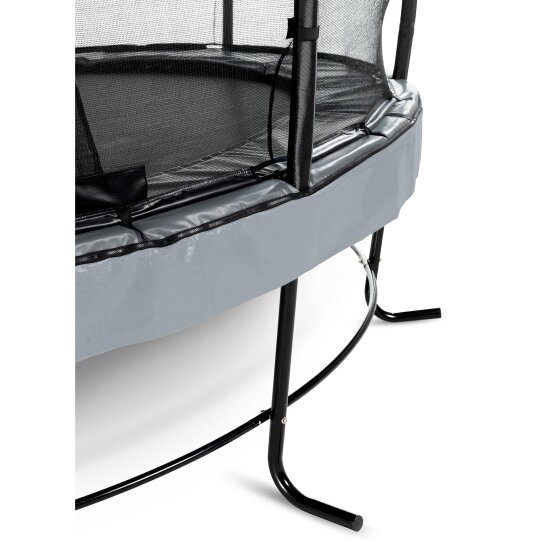 EXIT Elegant Premium trampoline ø427cm met Deluxe veiligheidsnet - grijs