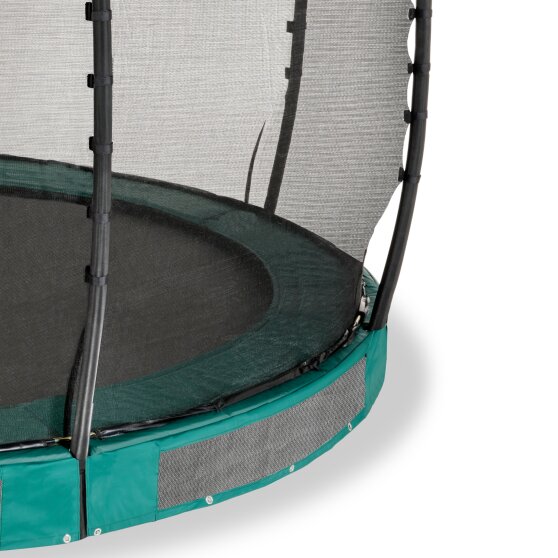 EXIT Allure Premium inground trampoline ø427cm - groen