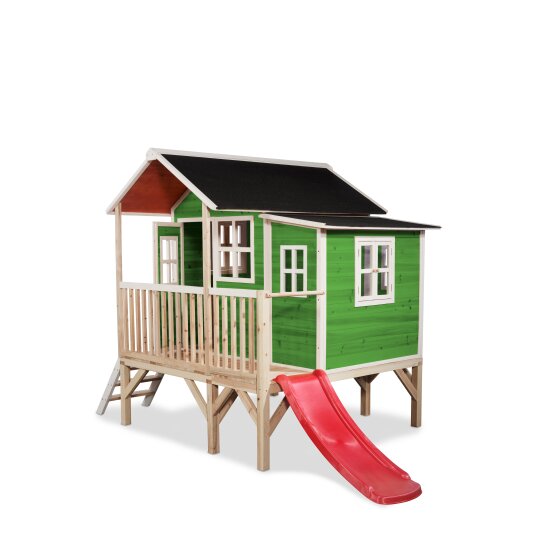 EXIT Loft 350 houten speelhuis - groen