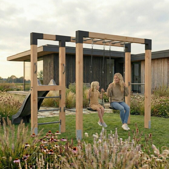 EXIT Linea Robust 110 monkeybar schommel glijbaan