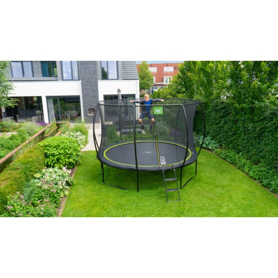 EXIT Silhouette trampoline ø366cm - zwart