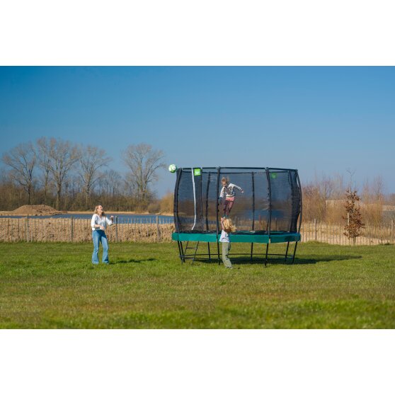 EXIT Lotus Classic trampoline ø427cm - groen