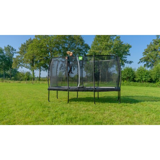 EXIT Allure Classic trampoline 214x366cm - zwart