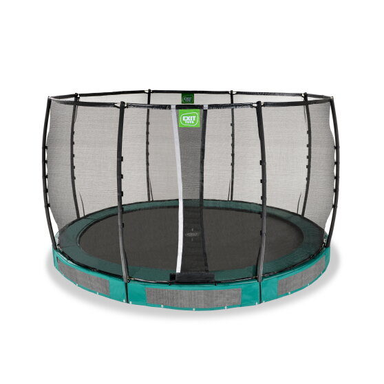 EXIT Allure Premium inground trampoline ø366cm - groen