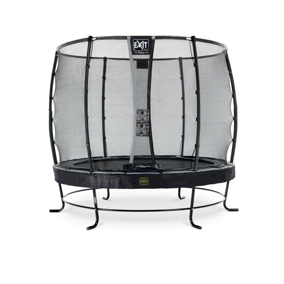 EXIT Elegant Premium trampoline ø253cm met Deluxe veiligheidsnet - zwart